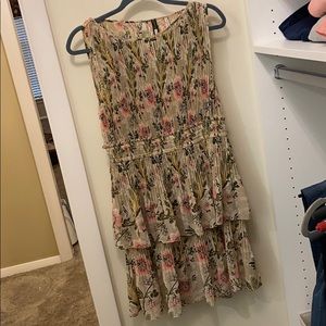 Anthropologie floral dress